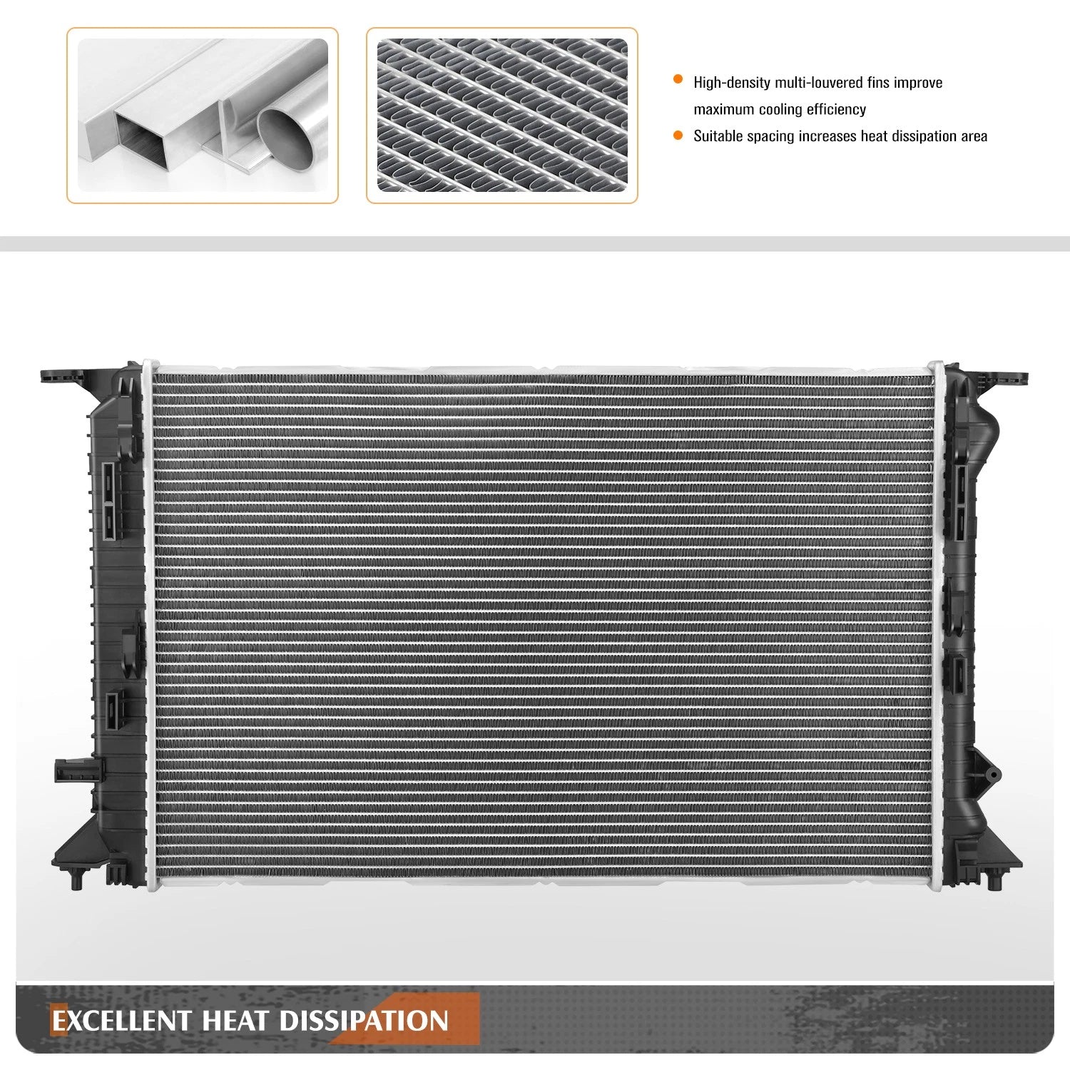 Aluminum Radiator for Saturn L-Series 2.2L (2000–2004)