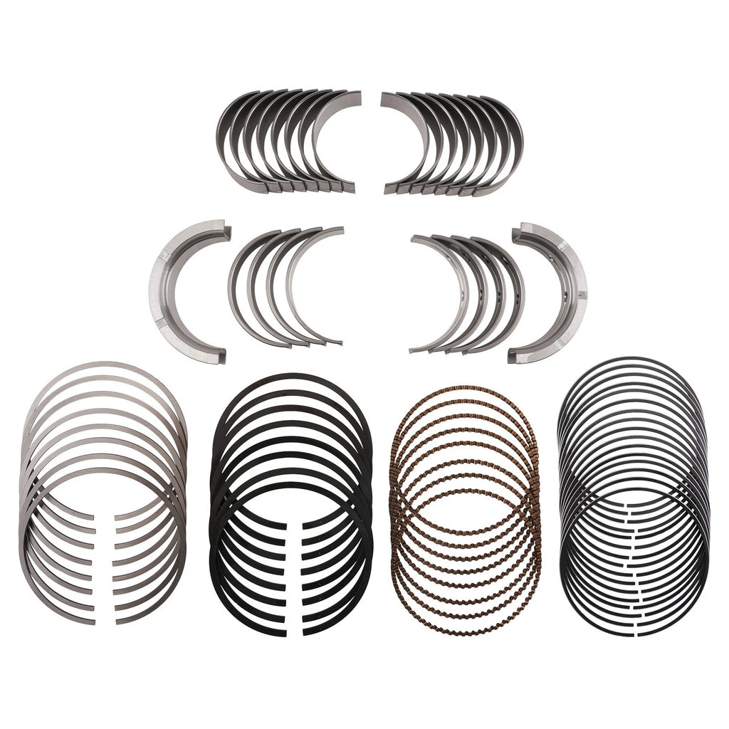 Rod Main Bearing & Piston Rings Set for Chevy GM LS 4.8L 5.3L (1999–2016)