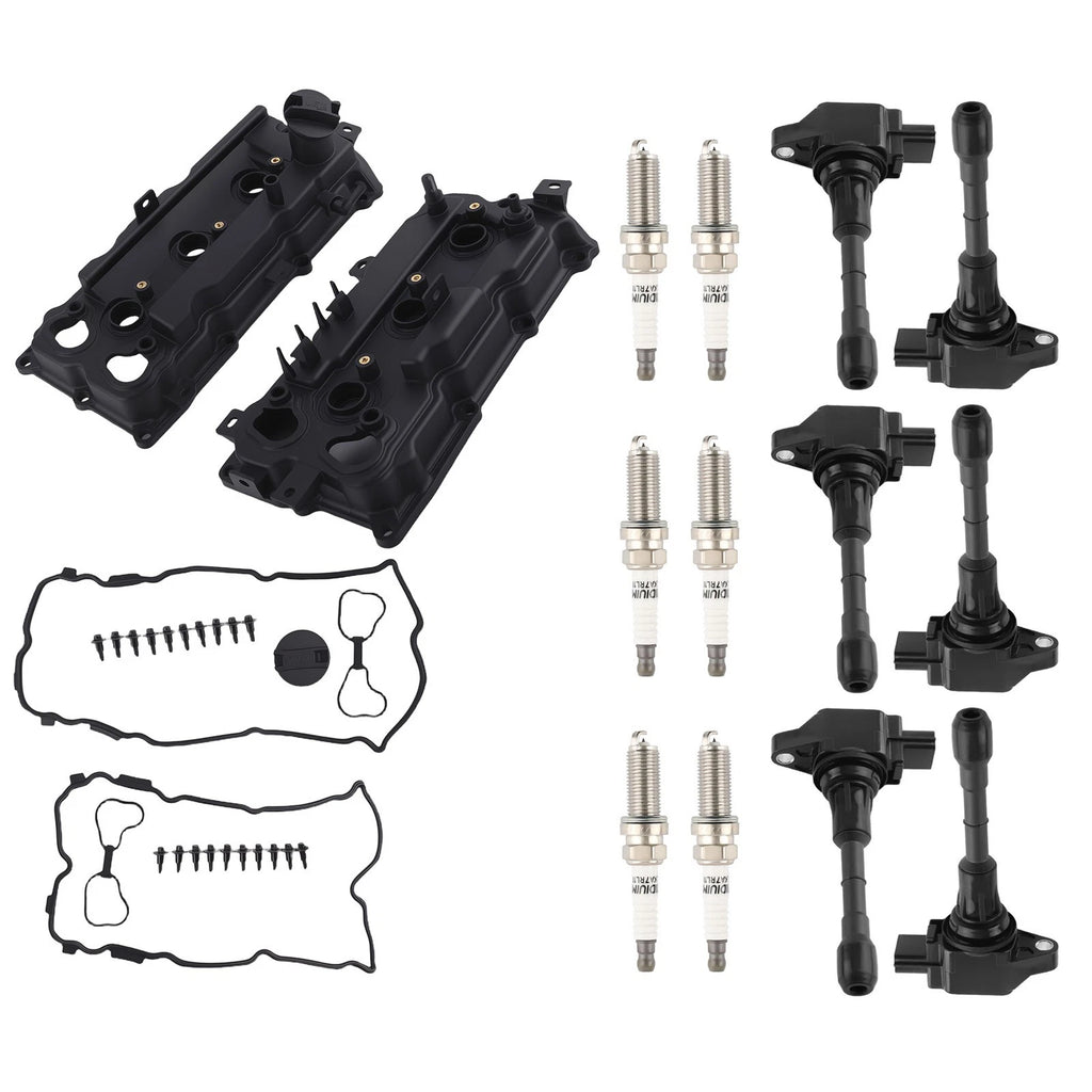 Valve Cover with Gasket & Ignition Coil for Nissan 350Z (2003–2009) 13264JK20A