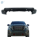 Steel Split Front Bumper for GMC Sierra 1500 (2019–2021) with Sensor Holes