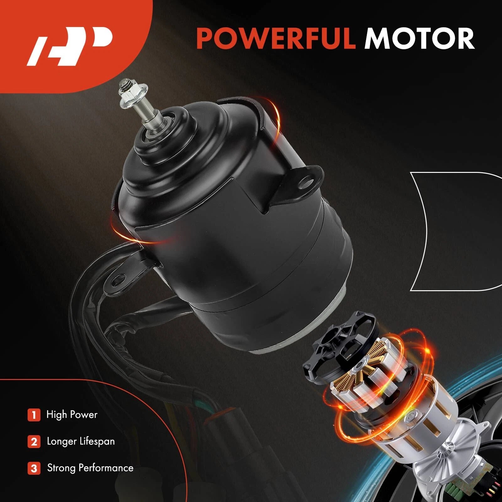 Radiator Fan Motor for Hyundai Elantra (1996–2000)