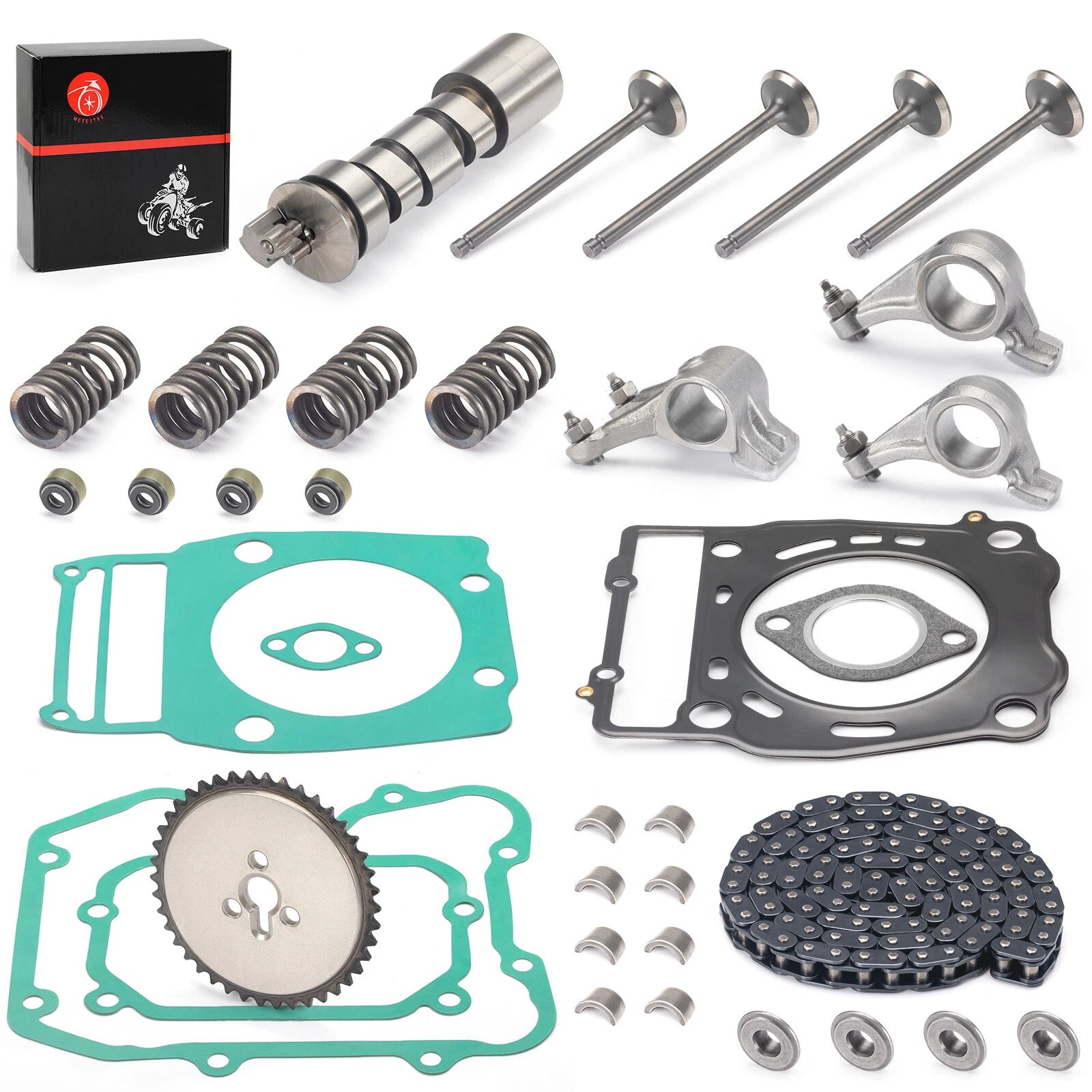 Rocker Arm Camshaft Timing Chain & Valve Kit for Polaris Sportsman (2000-2014)