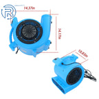 2 Speed Air Mover for Carpet Dryer (1/2HP, 2200CFM)