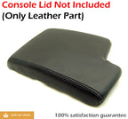 Center Console Armrest Cover for BMW E90 (2005–2013) Black Leather Synthetic