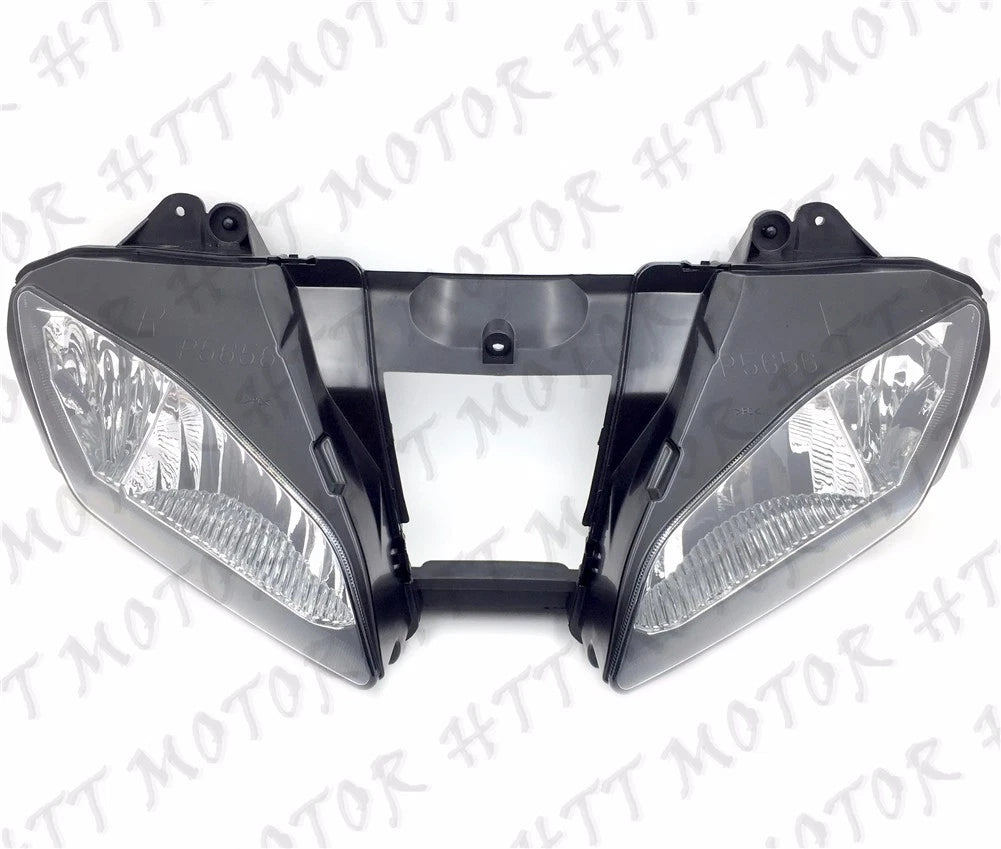 Front Black Headlight Lamp for Yamaha YZF-R6 (2006–2007)