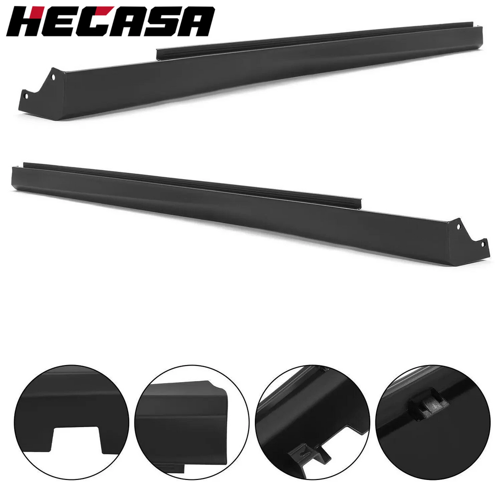 Pair Rocker Panel Molding Trim for Dodge Charger (2012–2023)