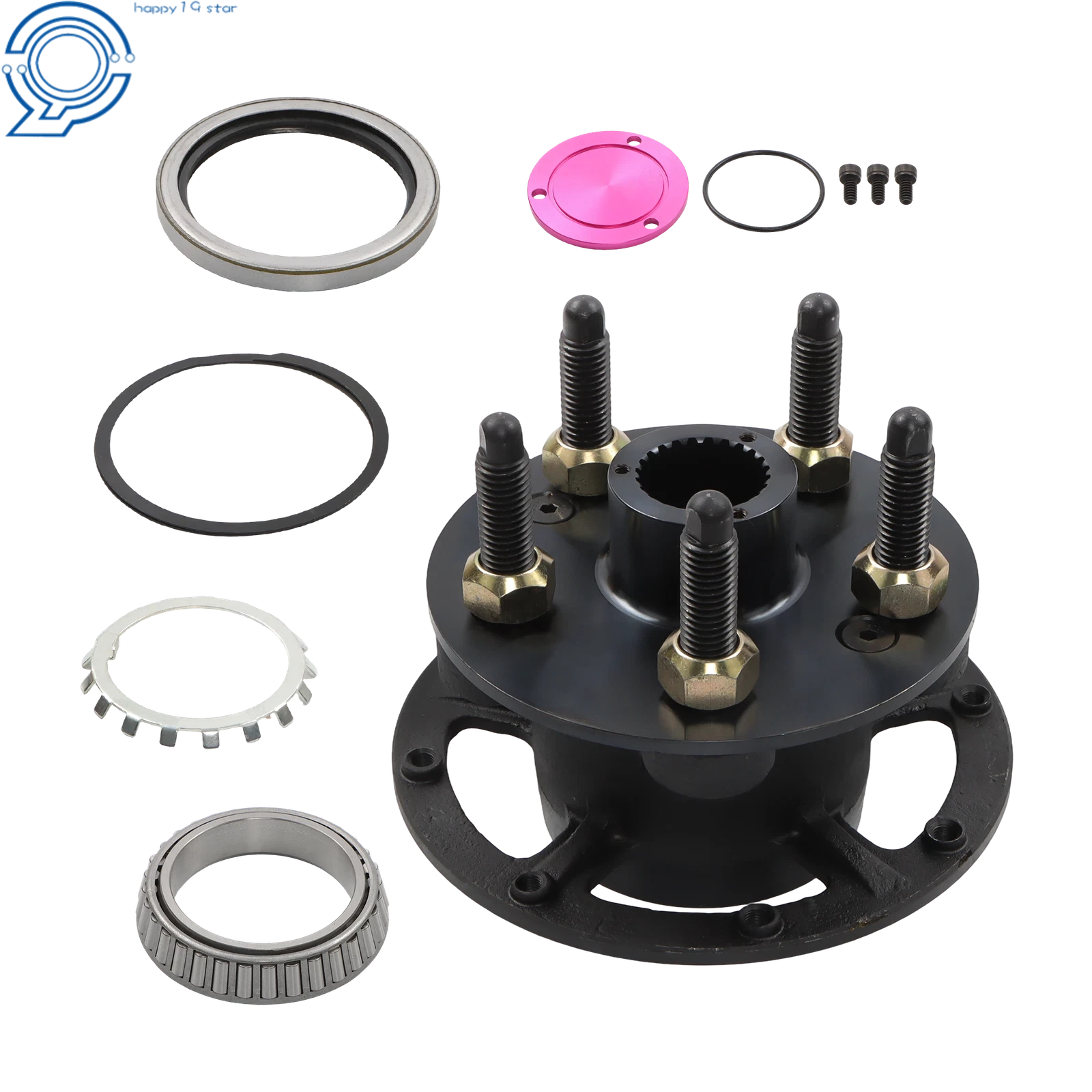 Rear Hub Kit for Ford 9" Floater (5x4-3/4 Inch Wheel Bolt Pattern)