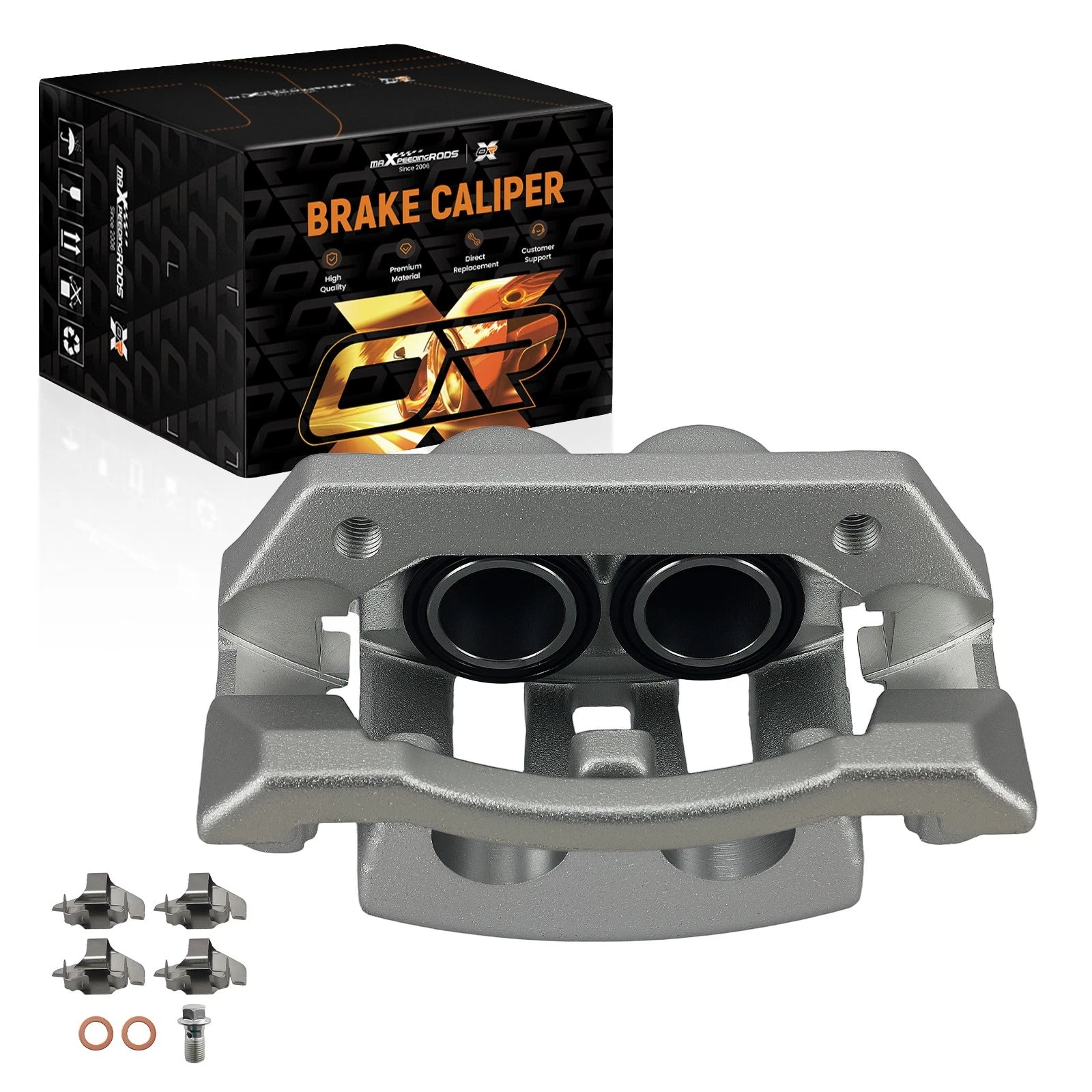 Rear Right Brake Caliper for Ford F-250 F-350 Super Duty (2008–2012) w/Bracket