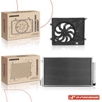 A/C Condenser & Cooling Fan Assembly for Chevy Trax (2013â2014)