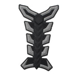 3D Decal Sticker Protector for Universal Motorcycle Grey Gas Fuel Tank Pad
