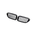 Front Bumper Grille for BMW 5 Series G30 G38 (2017–2019) Matte Black