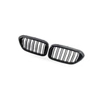 Front Bumper Grille for BMW 5 Series G30 G38 (2017–2019) Matte Black