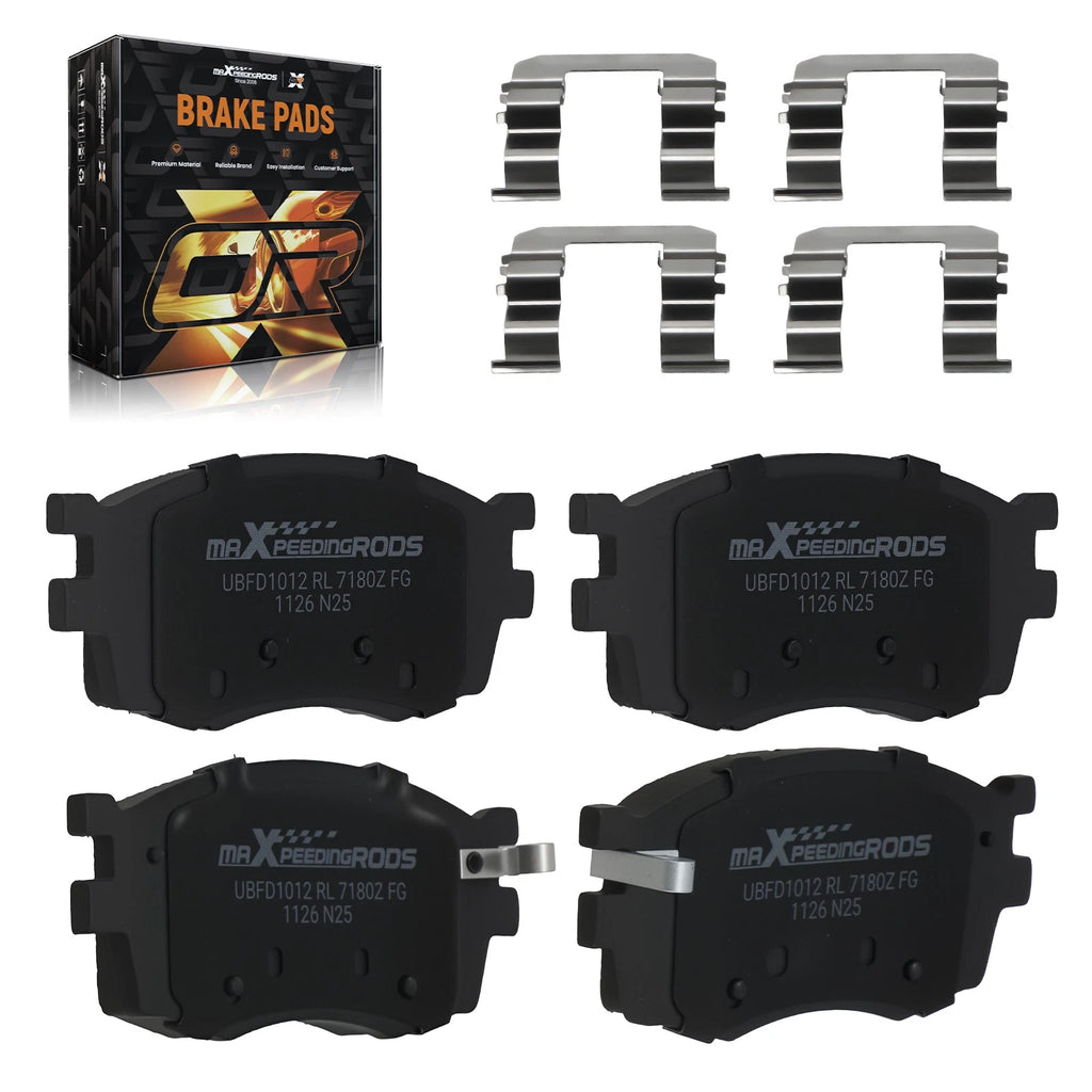Front Ceramic Brake Pads Set for Kia Rio/Rio5 (2006–2011)