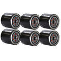 Set of 6 Engine Oil Filters for Chrysler Dodge Jeep Ram (Spin-On)