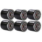Set of 6 Engine Oil Filters for Chrysler Dodge Jeep Ram (Spin-On)