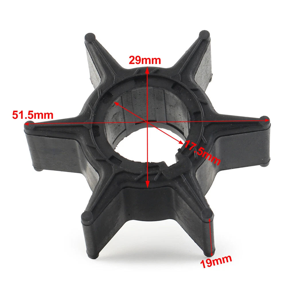 Water Pump Impeller for Yamaha 40-70hp Outboard Motor (6H3-44352-00)
