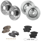 Brake Disc Rotors and Pads Kit for Honda Accord (2016–2017)