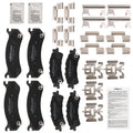 Front & Rear Ceramic Brake Pads for GMC Sierra 1500/Yukon (1999–2006)
