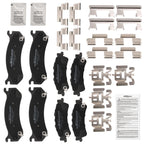 Front & Rear Ceramic Brake Pads for GMC Sierra 1500/Yukon (1999–2006)