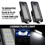 2X Error Free LED License Plate Light for VW Golf Polo Passat CC EOS (2006–2021)