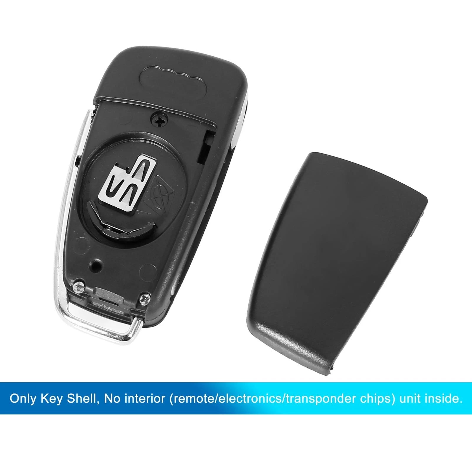 Key Fob Shell Case for Audi A3 A4 A6 Q7 TT (3 Button)