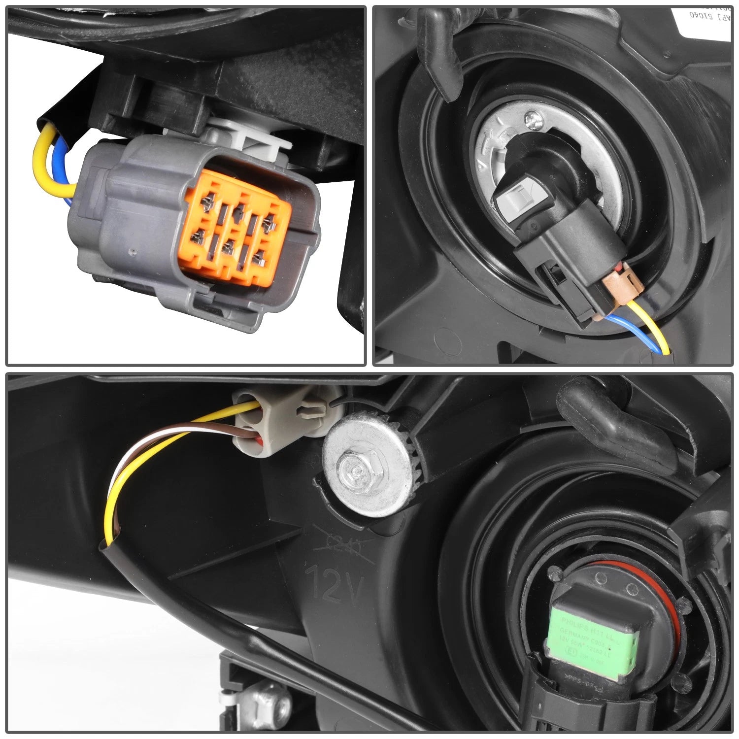 OE Style Projector Headlight Lamp Assembly for Mazda 3 (2017–2018)