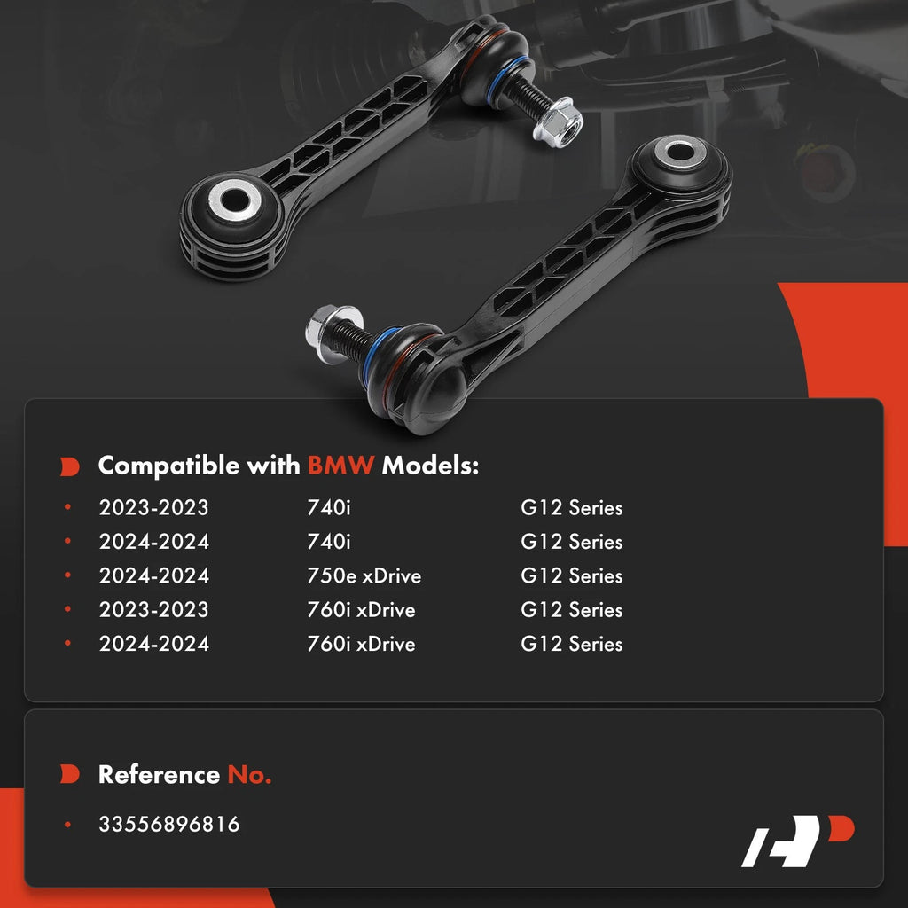 2X Rear Sway Bar Link for BMW 740i 2023–2024
