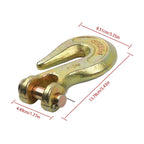 Set of 10 Clevis Grab Hooks for Chain (G70)