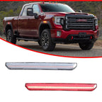 LED Rear Red Lens Side Marker Lights for GMC Sierra 2500 3500 Denali AT4 (2020–2024)