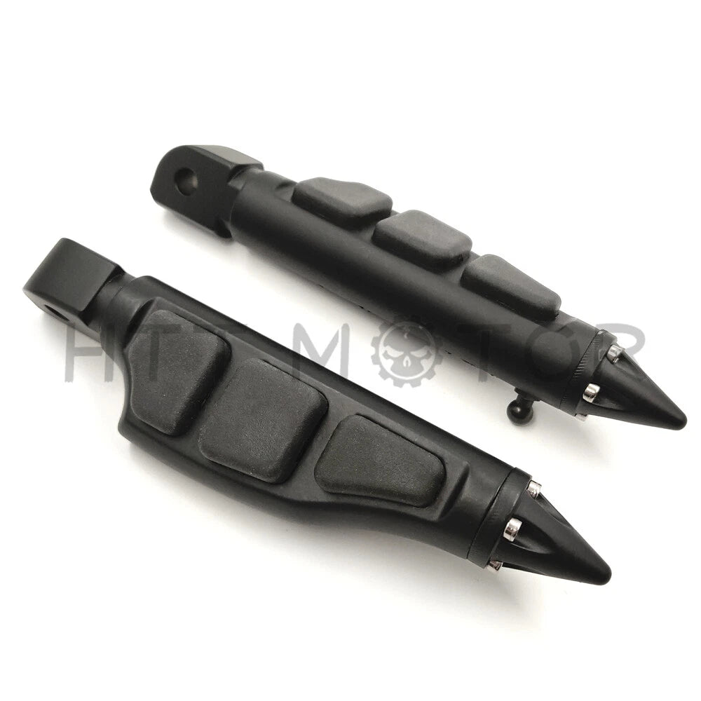 Stiletto Spike Footpegs for Harley Softail Fat Boy FLFB, Fat Bob FX (2018–2023)