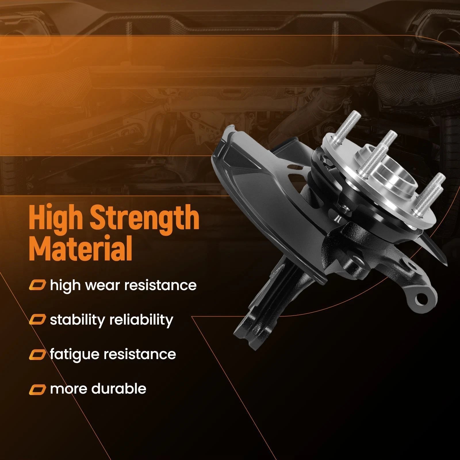 Front Right Steering Knuckle Assembly for Hyundai Elantra (2017-2020)