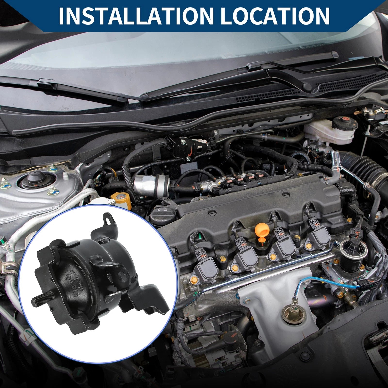 Engine Motor Mount Left for Honda Civic 1.6L (1996–2000)