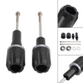 CNC Anti-Crash Frame Sliders for Kawasaki Ninja 650 (2017–2023)