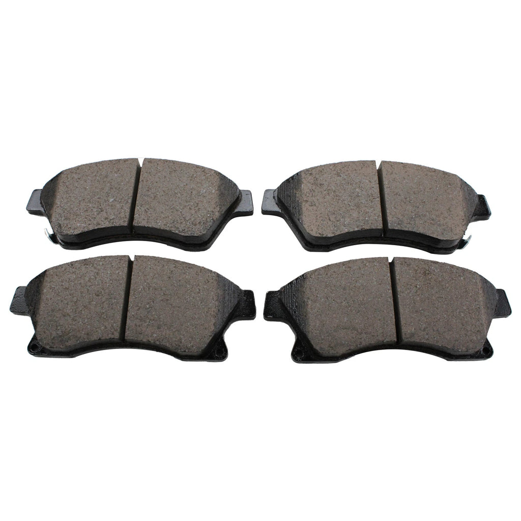 Set of 4 Akebono ProAct Ultra Front Ceramic Brake Pads for Cadillac ATS, Chevy Cruze, Sonic (2013–2019)