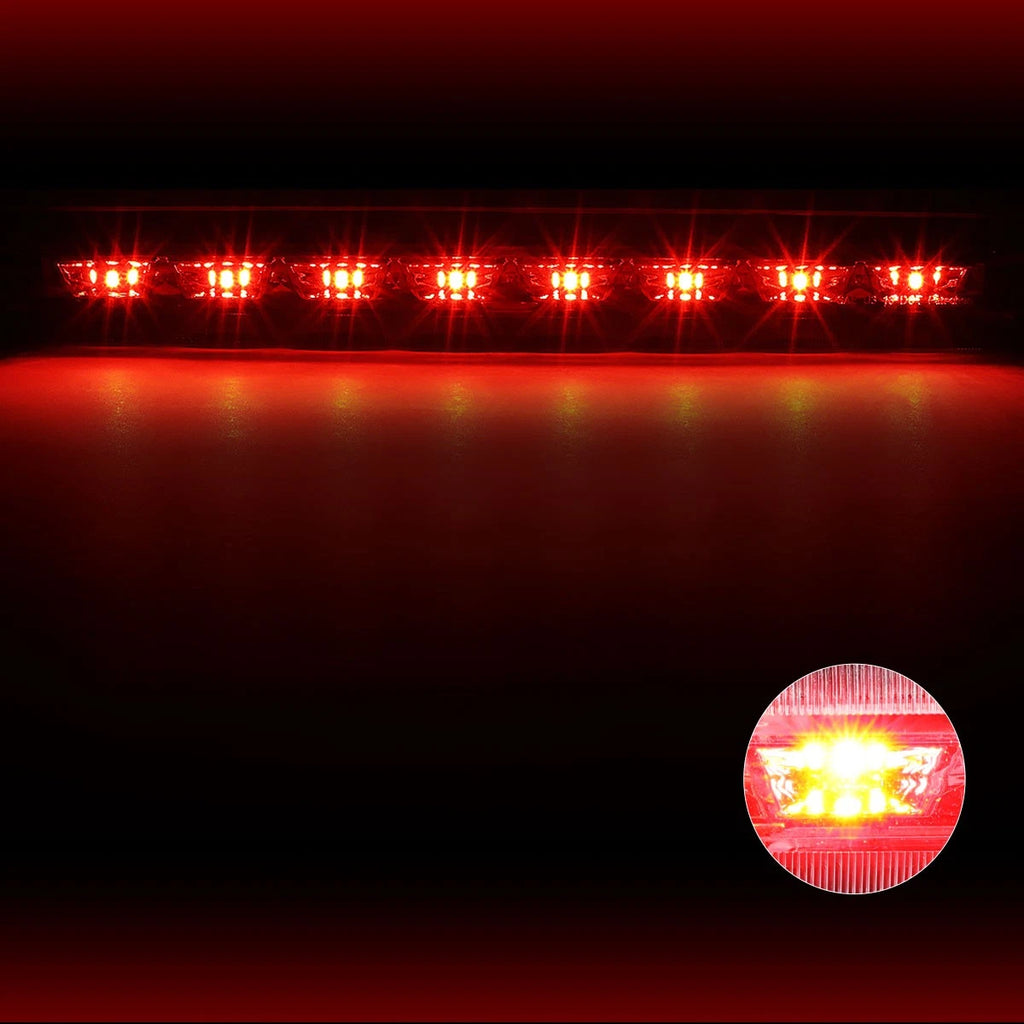Full LED Third Tail Brake Light for Ford Escape (2013–2018) Chrome