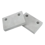 Set of 2 Machinable Soft Jaws for 6" Vises