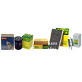 Mann Engine Cabin Air Oil Fuel Filters & 4 Denso Spark Plugs for