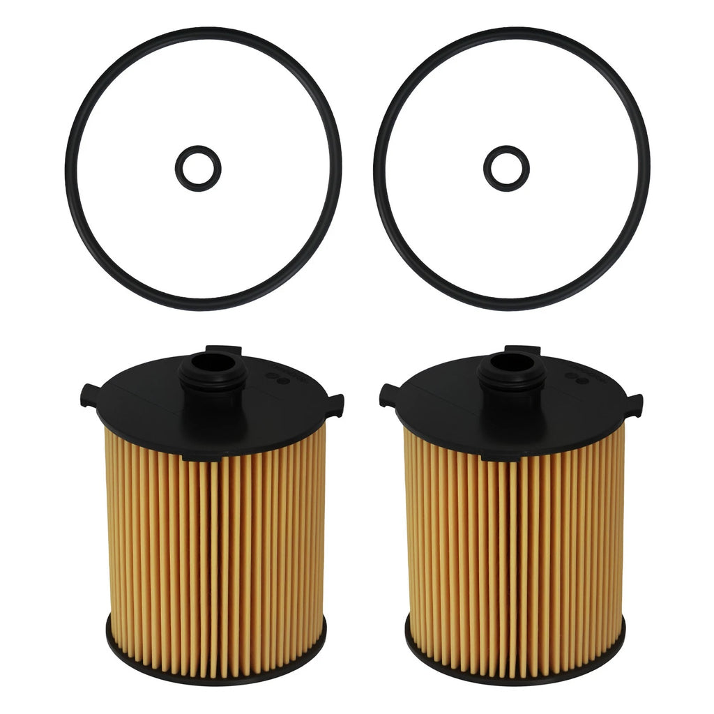 2X Oil Filter for Volvo S60 V60 XC60 XC90 (2015-2023)