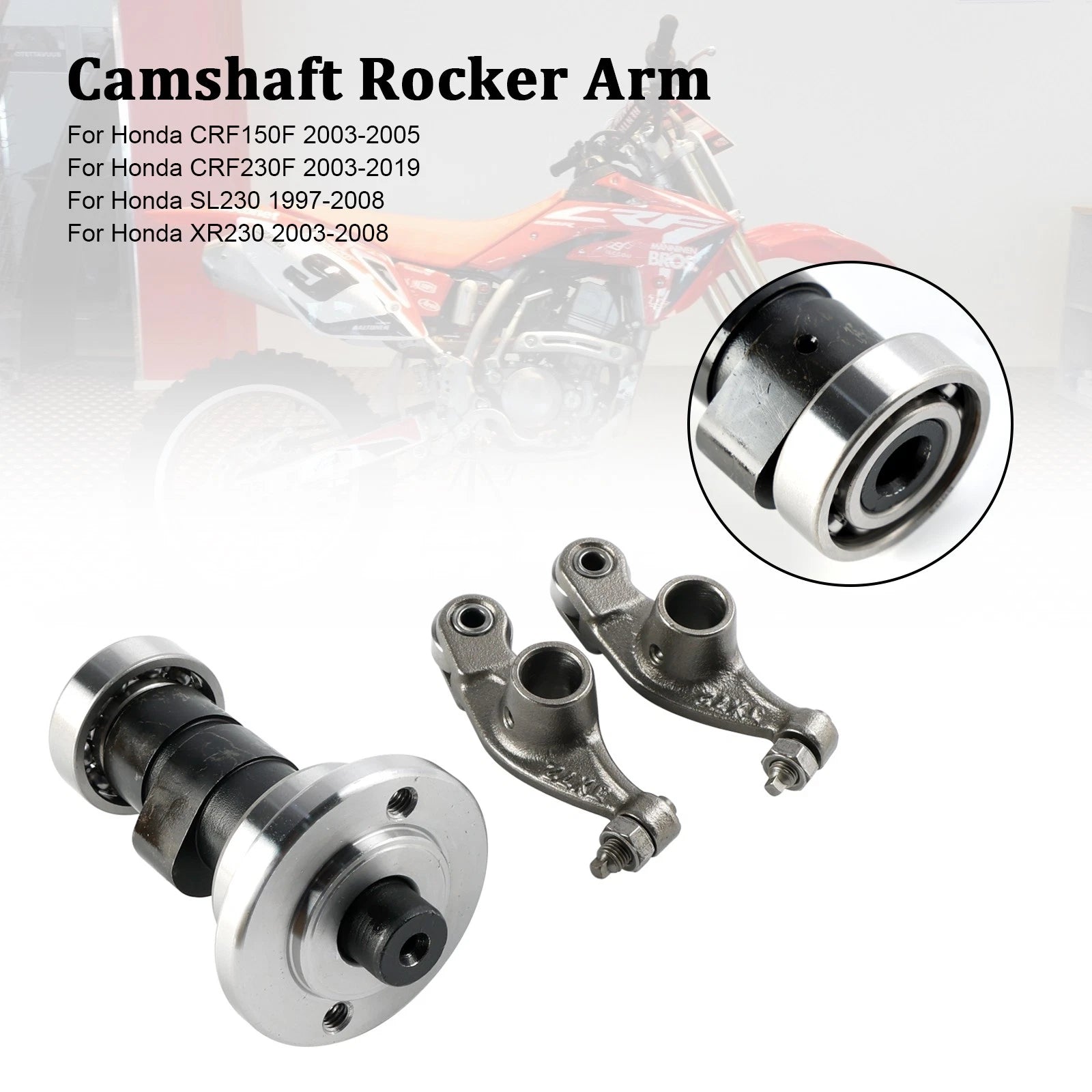 Camshaft Rocker Arm 14430-KRM-840 for Honda SL230 XR230 CRF230F (1997–2008)