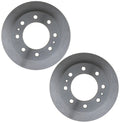 Set of 2 Front Disc Brake Rotors for Chevy GMC (14040lb, 14050lb GVW)