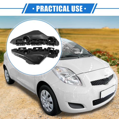 1 Pair Bumper Mounting Support Bracket for Toyota Yaris (2007–2012)