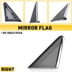 Right Passenger Side Mirror Flag Molding for Chrysler Town & Country (2008–2016)
