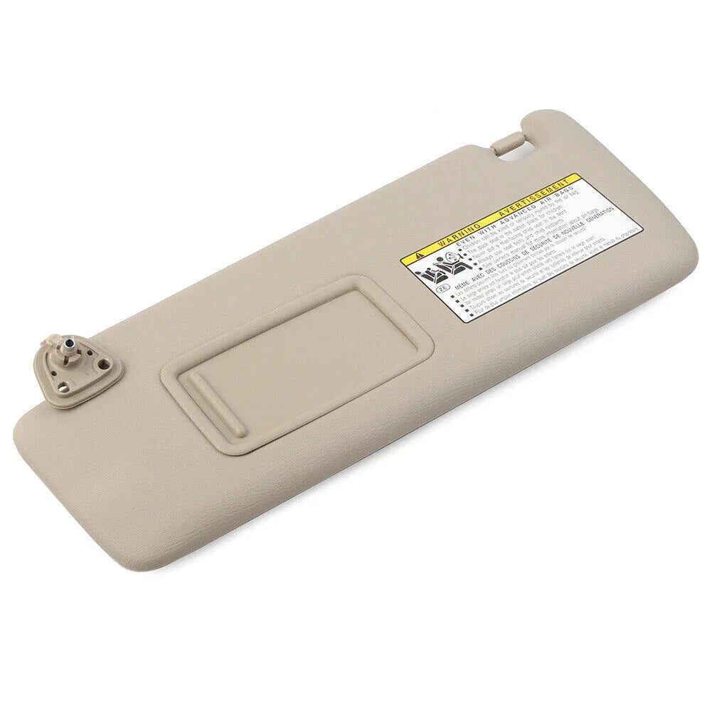 Beige Car Sun Visor Left for Toyota Highlander (2004-2007)