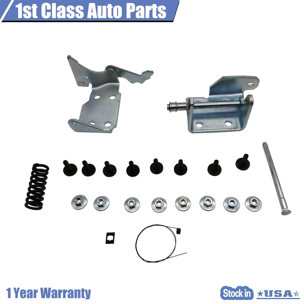 Front Upper Door Hinge Repair Kit Left for GMC Cadillac Chevy Pickup (1988–2002)