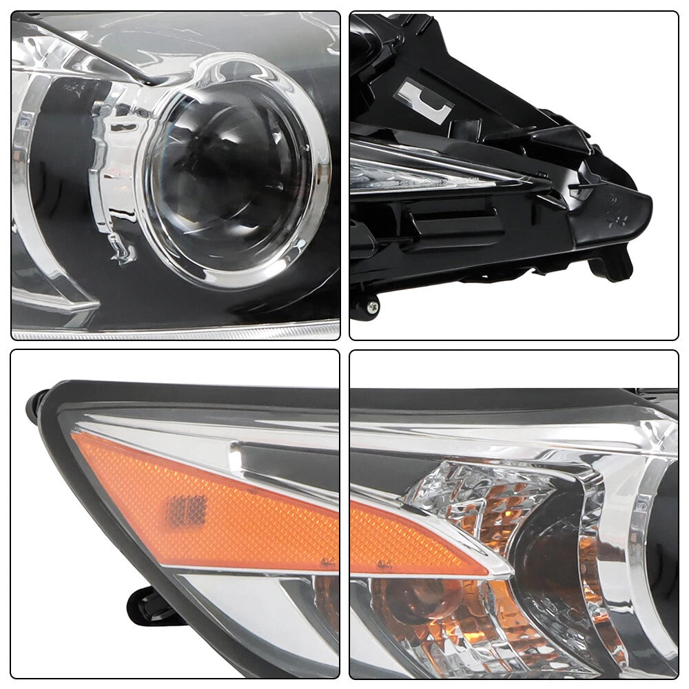 Headlight Assembly for Lexus ES350 ES300H (2016–2018) w/LED DRL Halogen