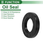 Oil Seal for Various Models (42x75x12mm, NBR Rubber, High Pressure)