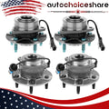 Set of 4 Wheel Hub Bearing Assemblies for Chevy Equinox (2005–2006)