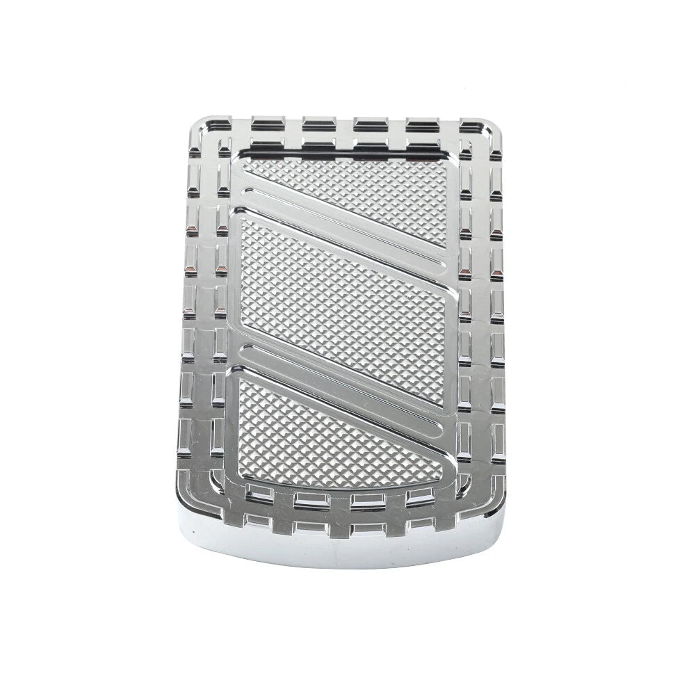 CNC Riot Brake Pedal Large Pad Cover for Harley Touring, Road King, Softail, Dyna
