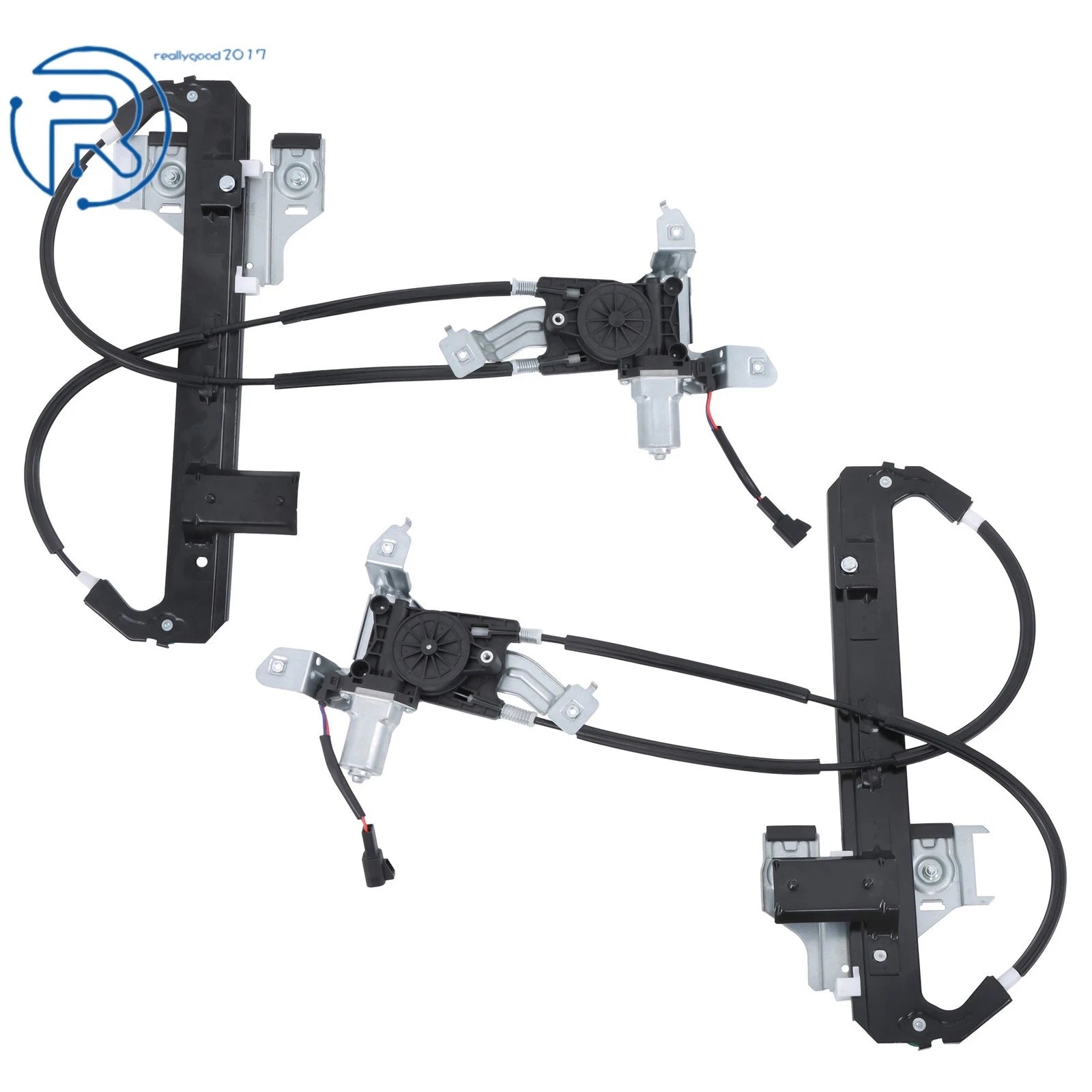 Set of 2 Window Regulators for Chevrolet Tahoe GMC Yukon (2000–2006)