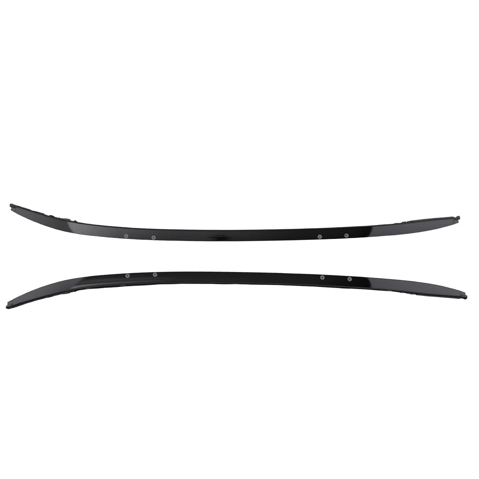 2Pcs Roof Rack Side Rails for Mazda CX-5 (2017–2024) Black Aluminum